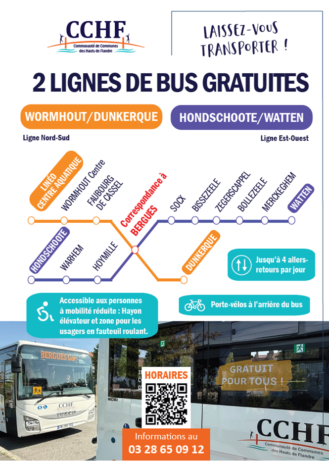 Deux lignes de bus gratuites 
