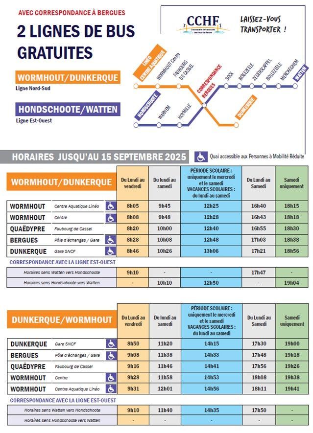 Deux lignes de bus gratuites